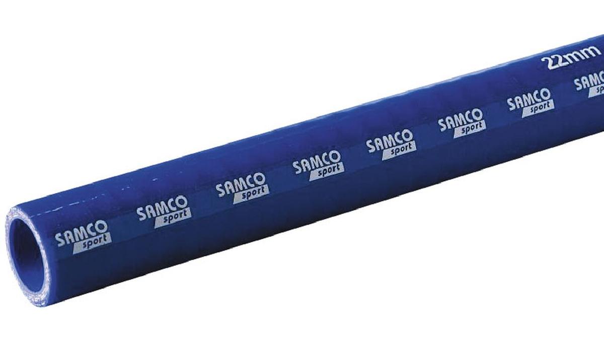Samco+Durite+Silicone+standard+droit+bleu+-+Longueur+1m+-+%C3%9822mm